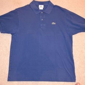 LACOSTE Men's Classic Pique Polo SS Shirt Size M.5
